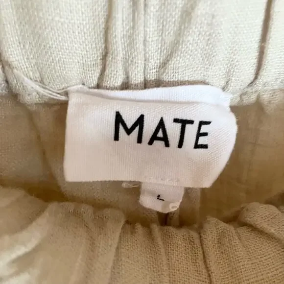 Mate the Label Natural Linen Pants - Picture 11 of 12